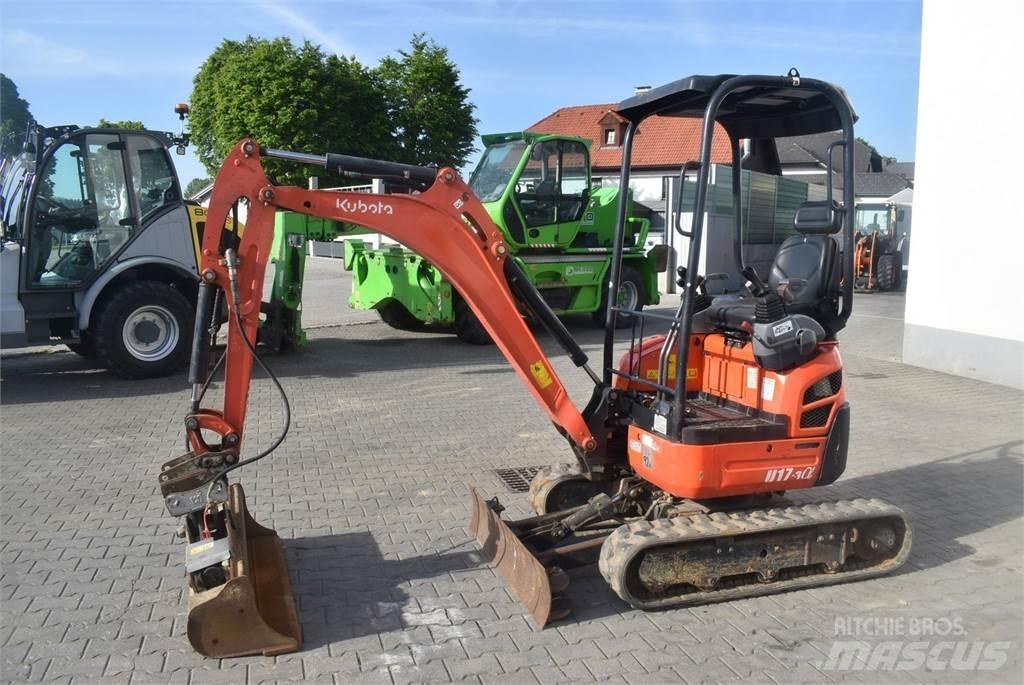 Kubota U17-3a Mini Escavadoras <7t