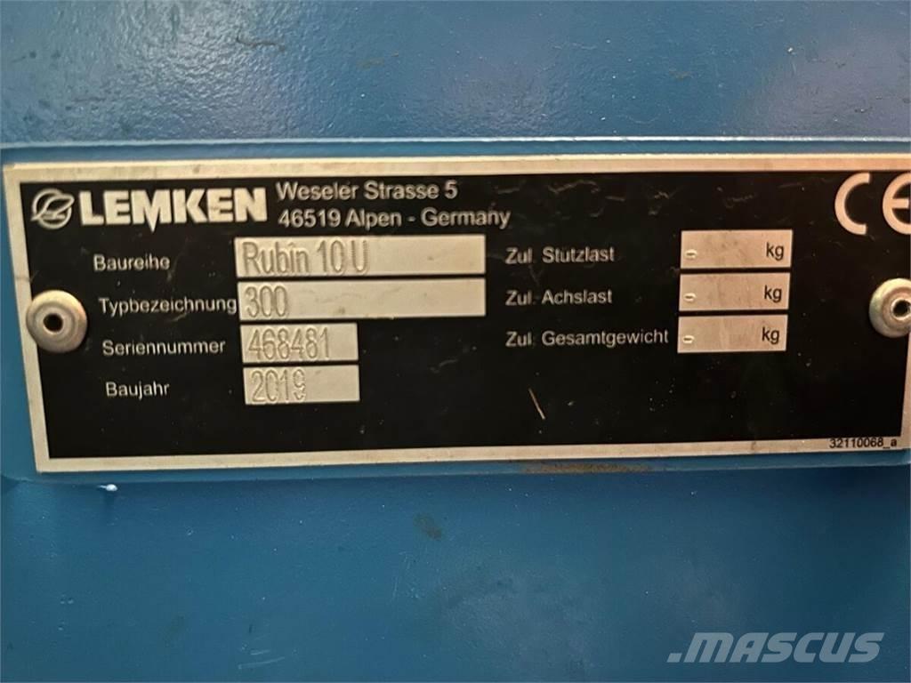 Lemken Rubin U 10 Grade de discos