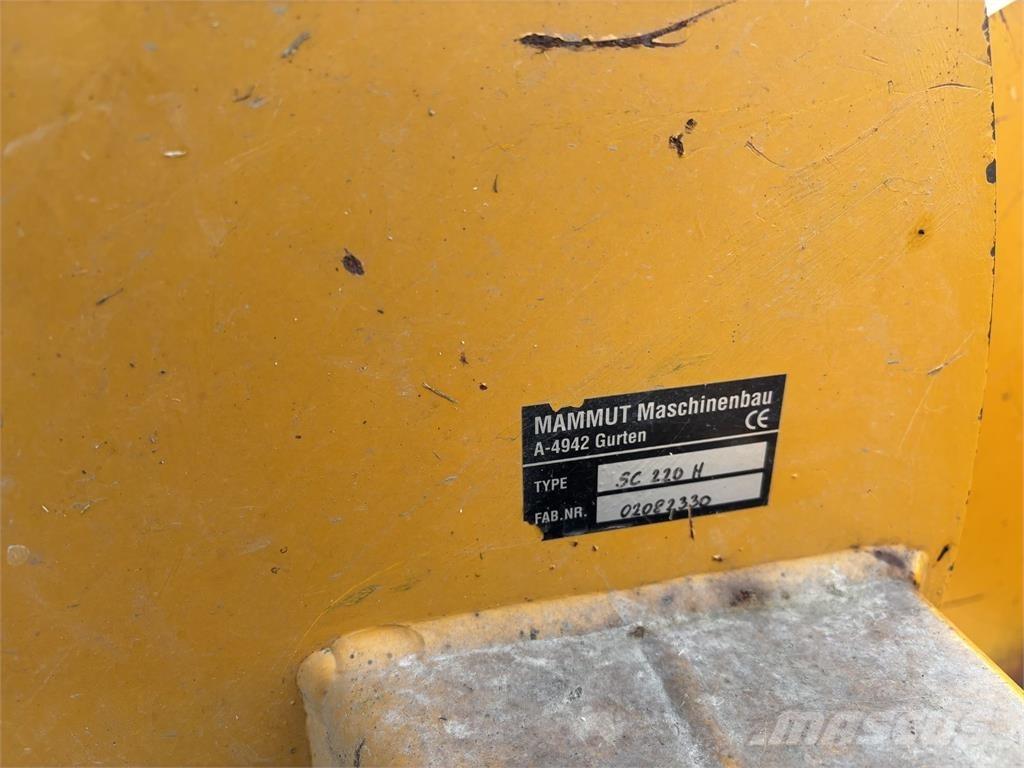 Mammut SC 220 H Agricultura - Outros
