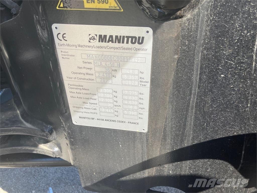 Manitou MLA4-50 Carregadoras frontais e escavadoras