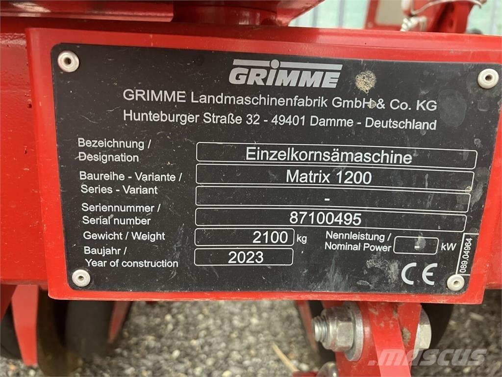  Matrix 1200 Plantadores