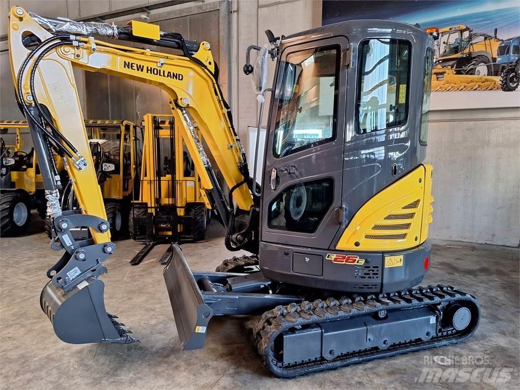 New Holland E 26 C Mini Escavadoras <7t