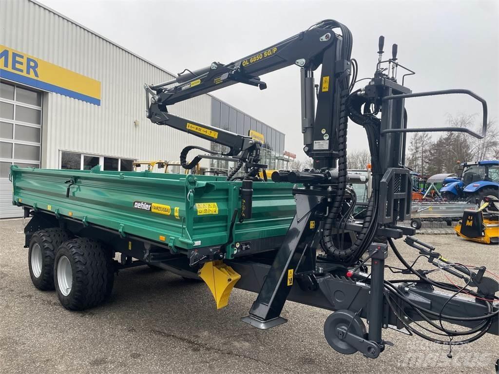 Oehler OL TDK 80 Reboques Agrícolas basculantes