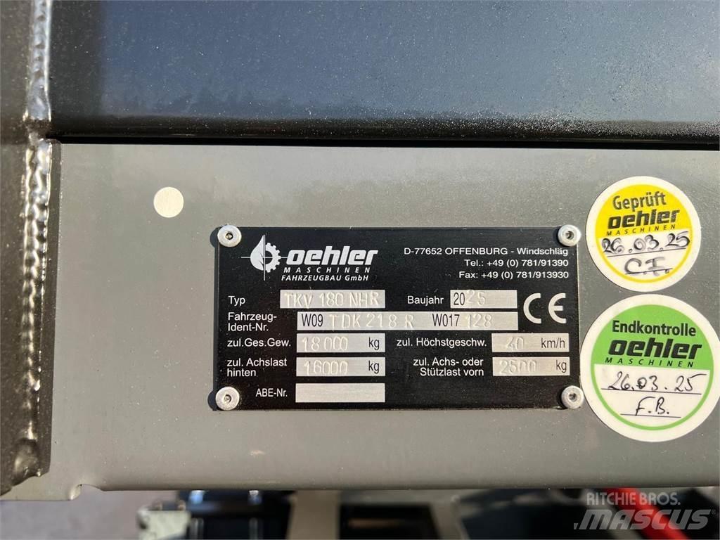 Oehler TDK 180 Reboques Agrícolas basculantes