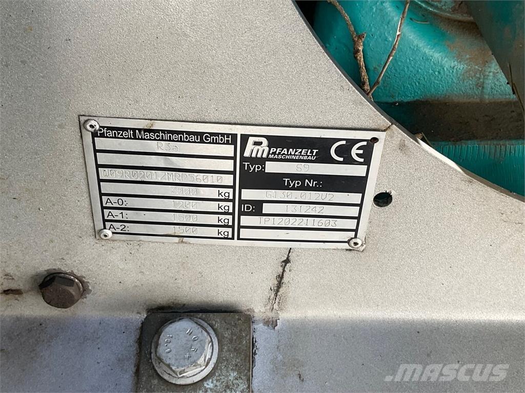 Pfanzelt S 9 / LK4267 Reboques Florestais