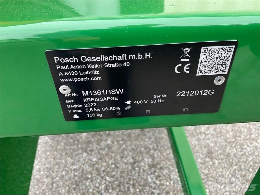 Posch M1361HSW Maquinaria Florestal - Outros
