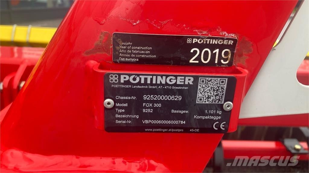 Pöttinger Fox 300 Grade de discos