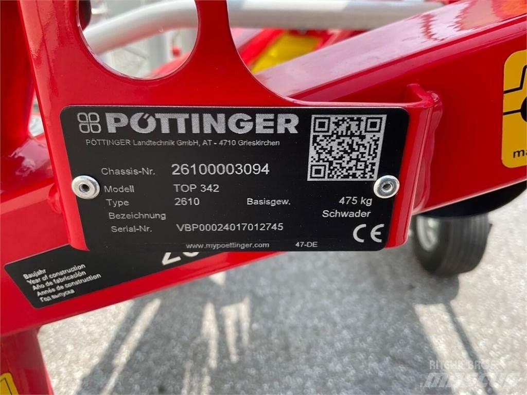 Pöttinger TOP 342 Encordoadores de Feno