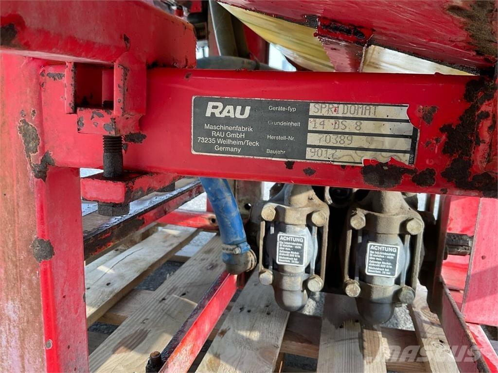 Rau Spridomat DS 8 Pulverizadores rebocados