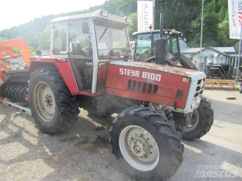 Steyr 8100 A Tratores Agrícolas usados
