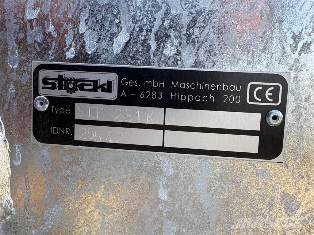  Stöckl SEF 251 K Outros equipamentos de forragem e ceifa