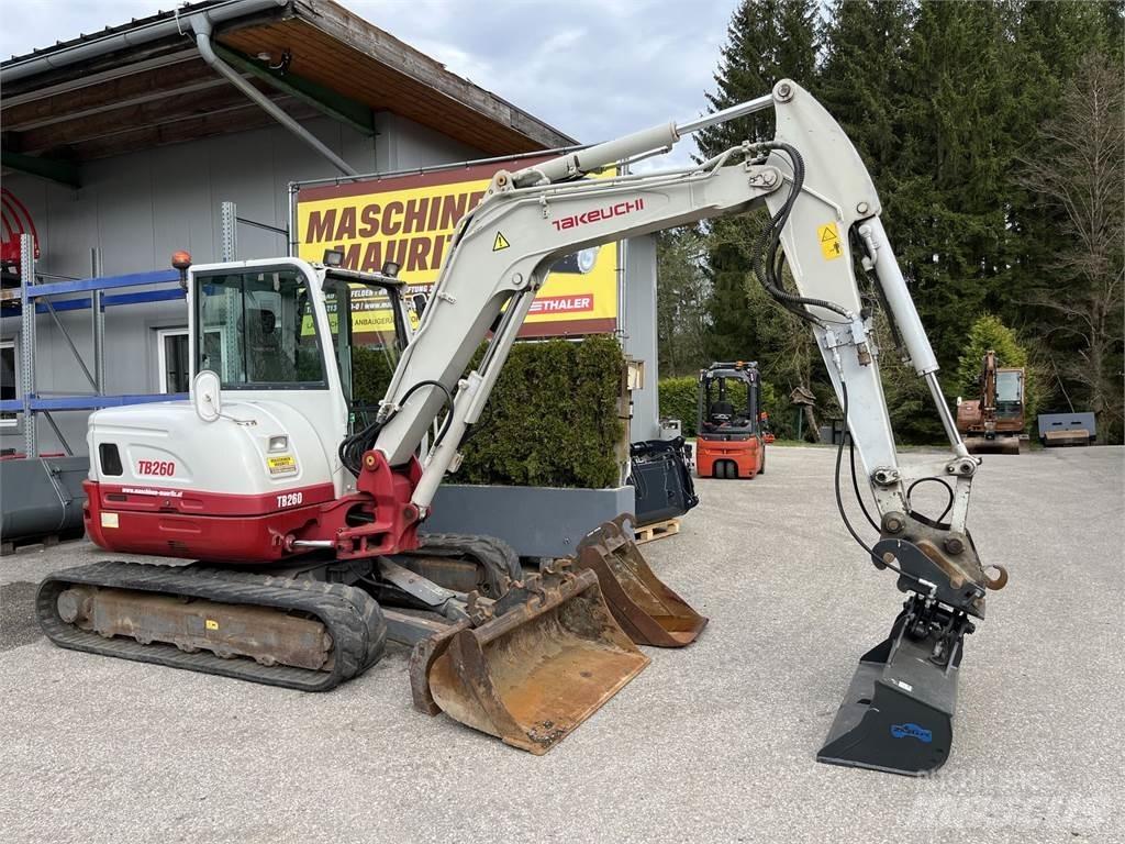 Takeuchi TB 260 Mini Escavadoras <7t