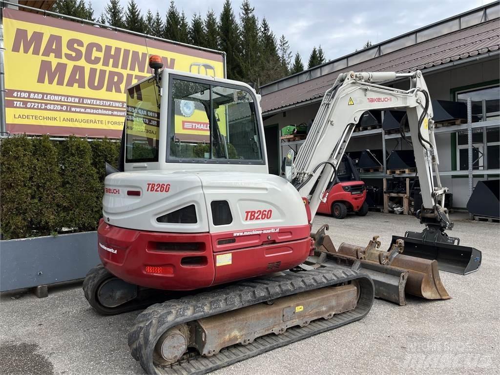 Takeuchi TB 260 Mini Escavadoras <7t