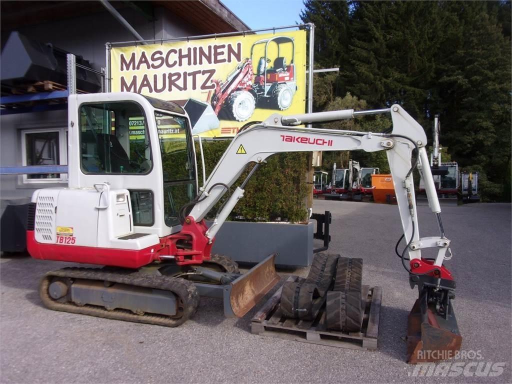 Takeuchi TB125 Mini Escavadoras <7t