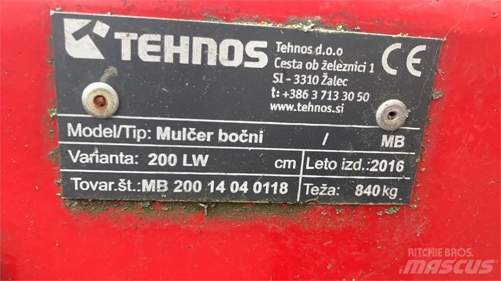 Tehnos MB 200L Gadanheiras e cortadores de folhas para pastos