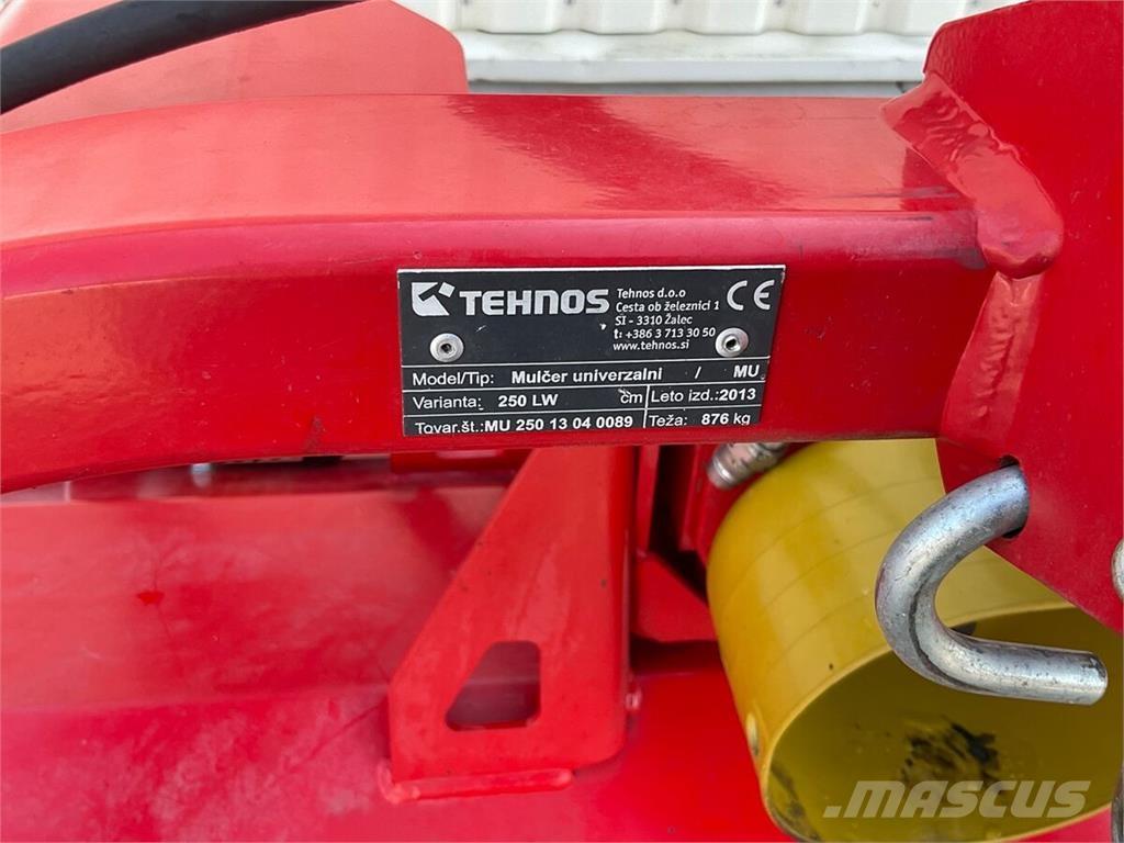 Tehnos MU 250LW Gadanheiras e cortadores de folhas para pastos