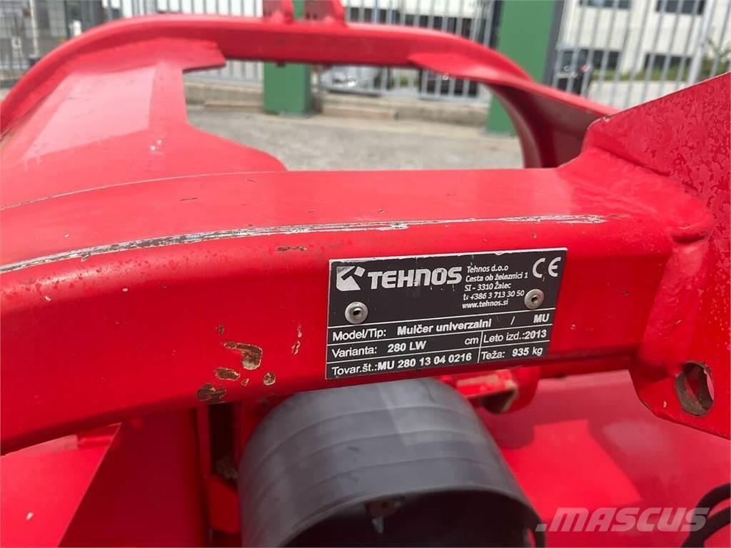 Tehnos MU 280 LW Gadanheiras e cortadores de folhas para pastos