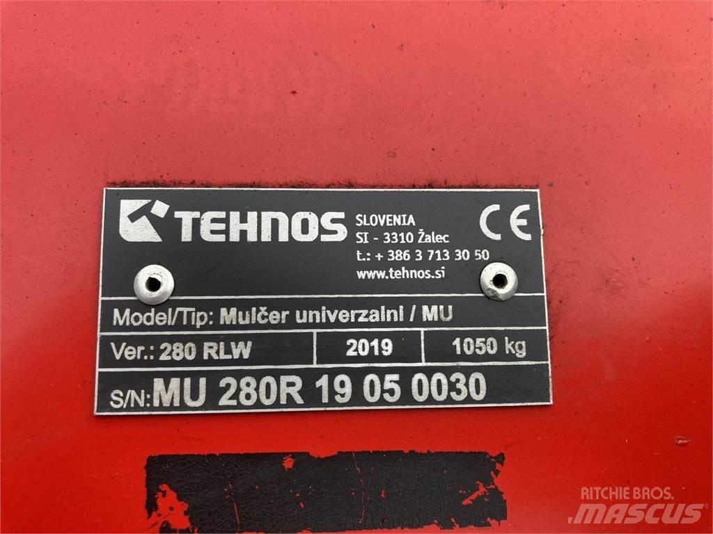 Tehnos MU 280LW Gadanheiras e cortadores de folhas para pastos