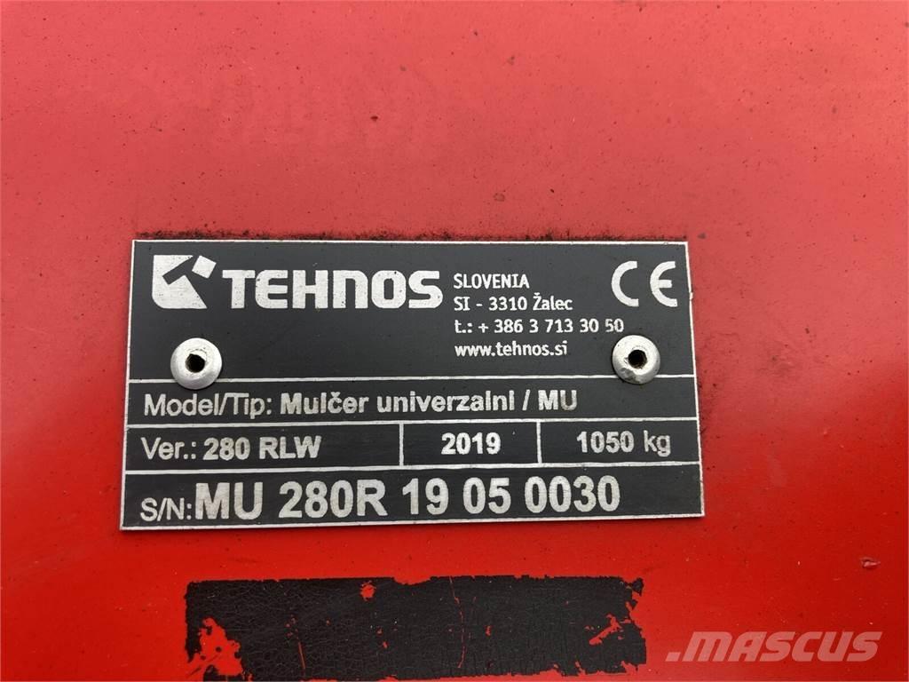 Tehnos MU 280LW Gadanheiras e cortadores de folhas para pastos