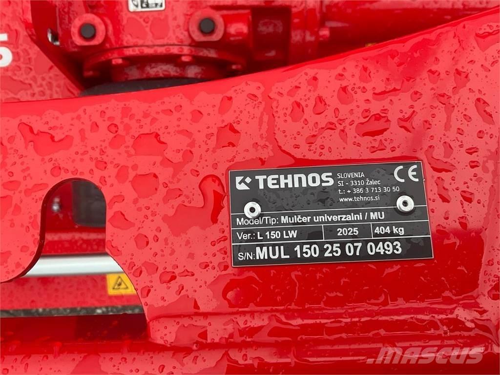 Tehnos MUL 150LW Gadanheiras e cortadores de folhas para pastos