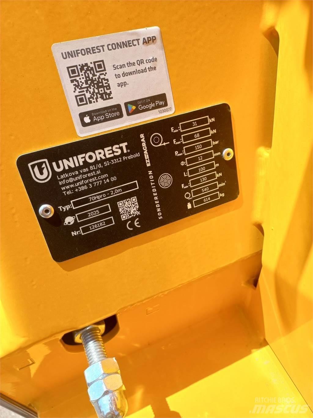 Uniforest 70 HPRO Guinchos