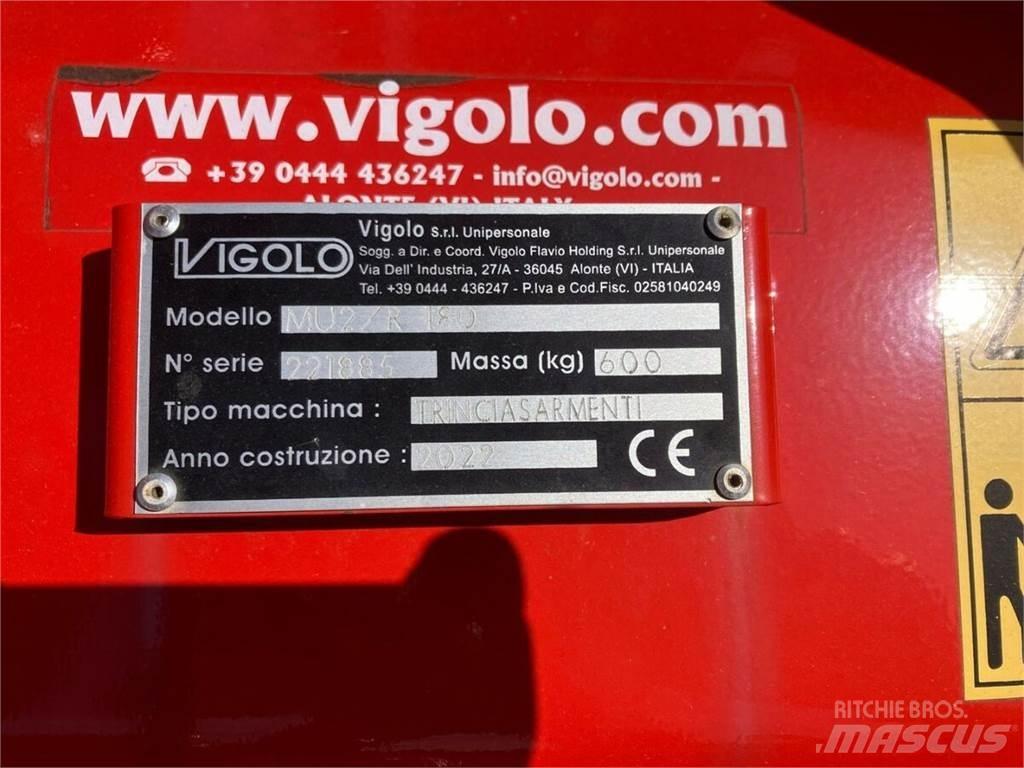  VIGOLO MU2R 180 Gadanheiras e cortadores de folhas para pastos