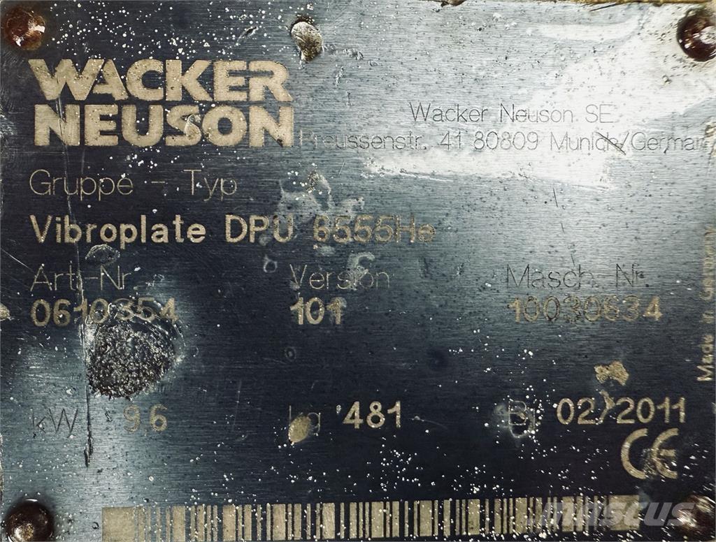 Wacker DPU 6055 Construção - Outros
