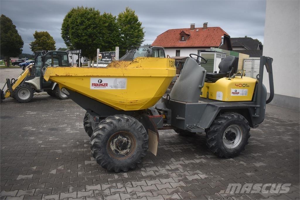 Wacker Neuson 4001s Dumpers de obras