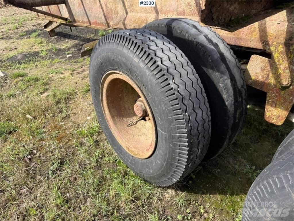 Balkärra boggie Carrinhos de grão