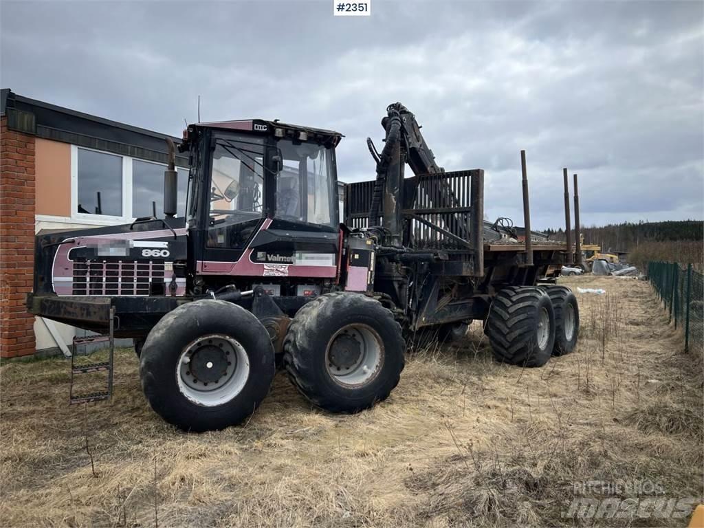 Valmet 860 Forwarders florestais