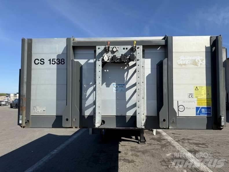  Brdr Platz Nedbygget Semi Reboques estrado/caixa aberta