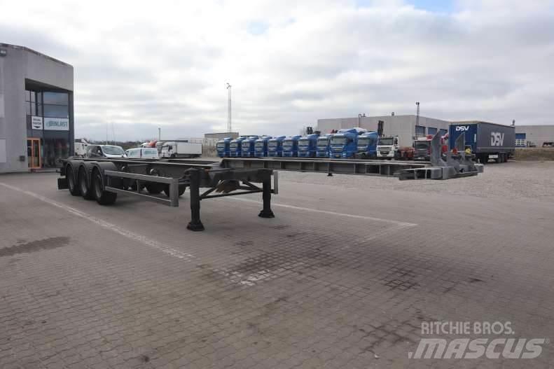 HFR Container chassis Semi Reboques Porta Contentores