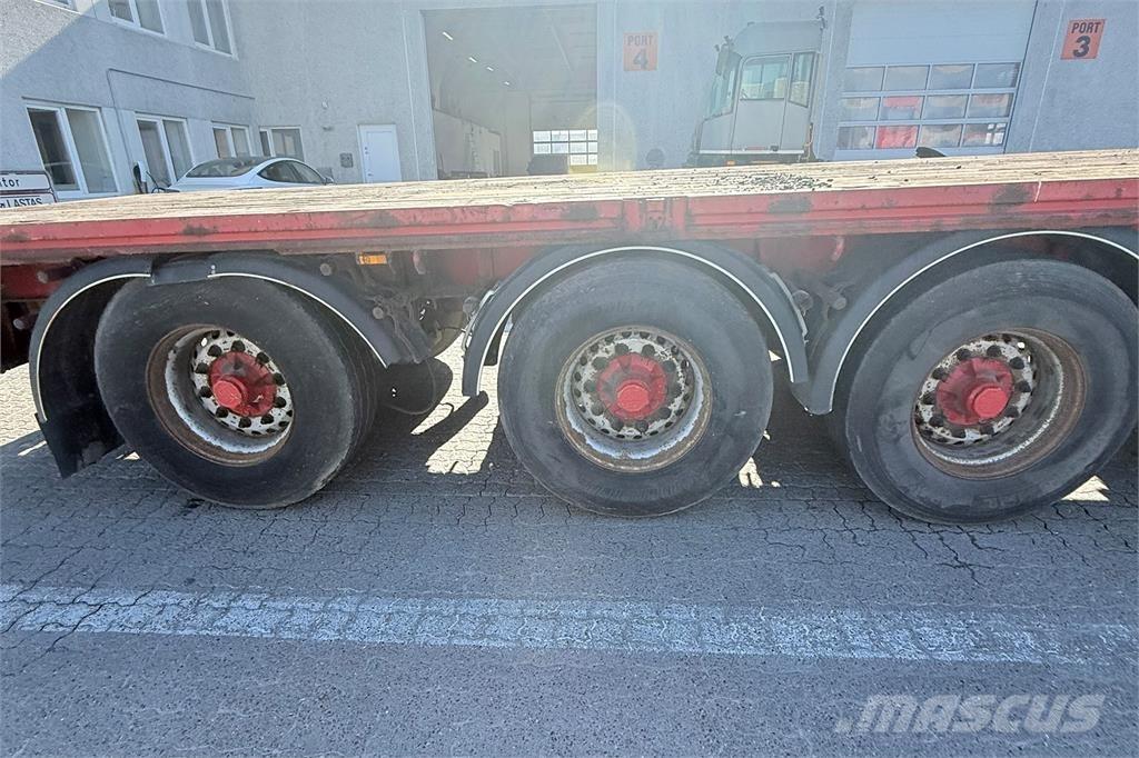 HRD 13.6 m Semi Reboques estrado/caixa aberta