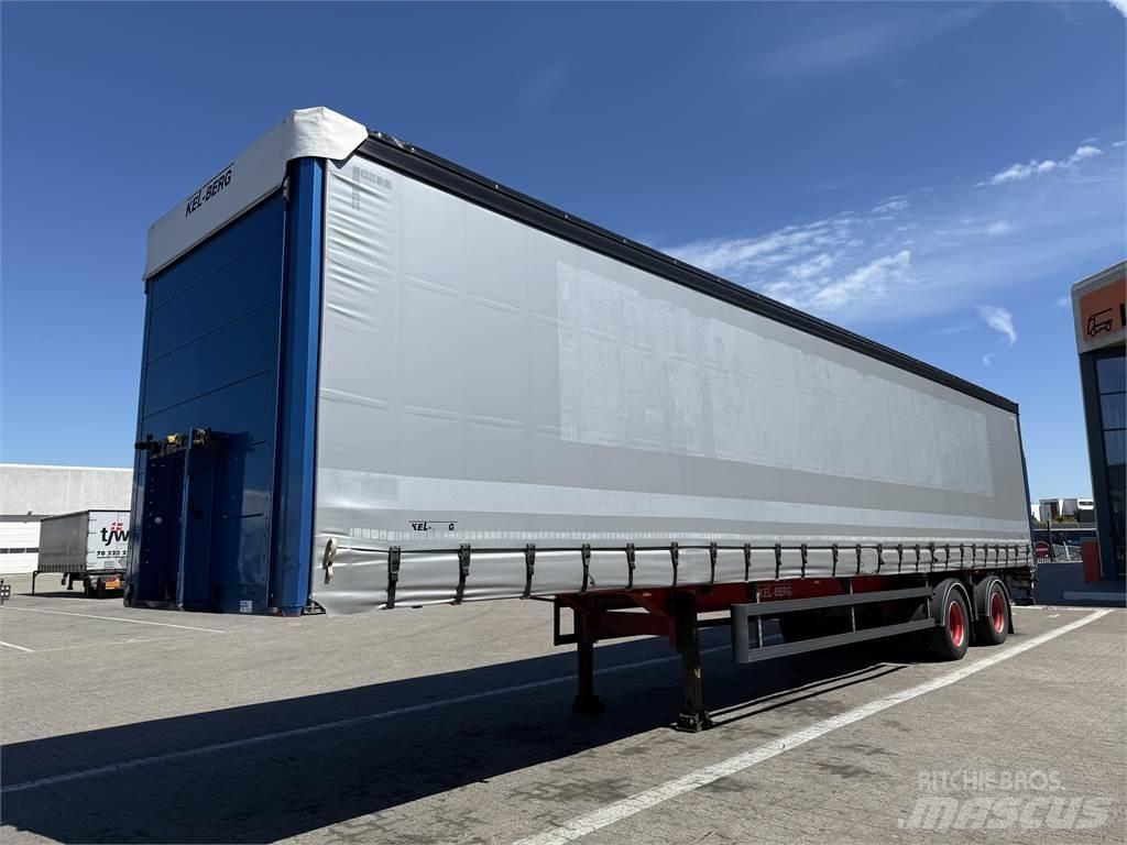 Kel-Berg D500V City Semi Reboques Cortinas Laterais