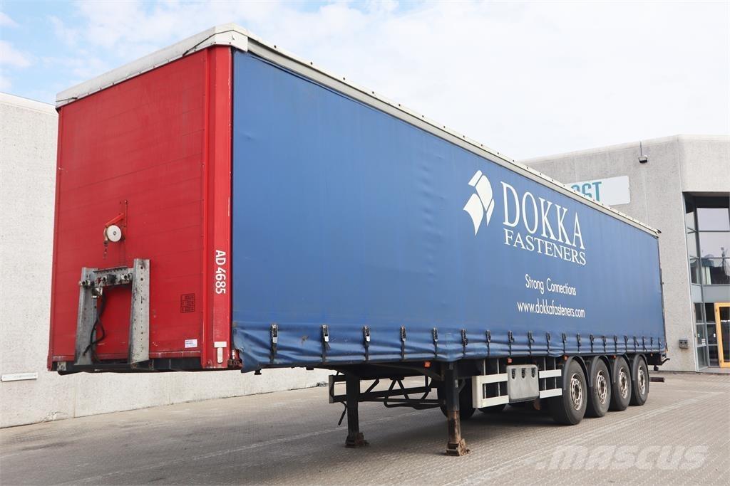 KLC Trailer 34 pl. Semi Reboques Cortinas Laterais