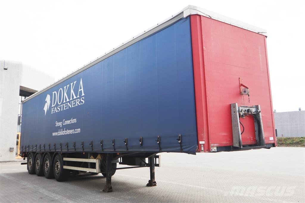 KLC Trailer 34 pl. Semi Reboques Cortinas Laterais