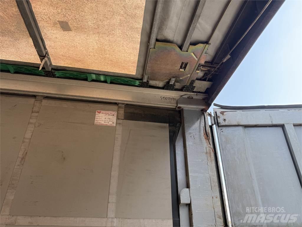 Krone 3 aks Semi Reboques Cortinas Laterais