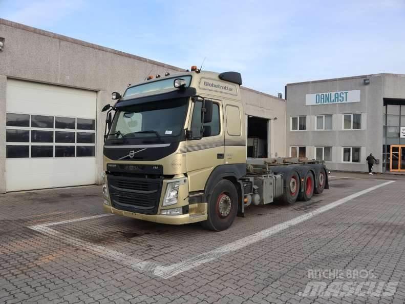 Volvo FM 500 EURO 6 Camiões caixa desmontável com elevador de cabo