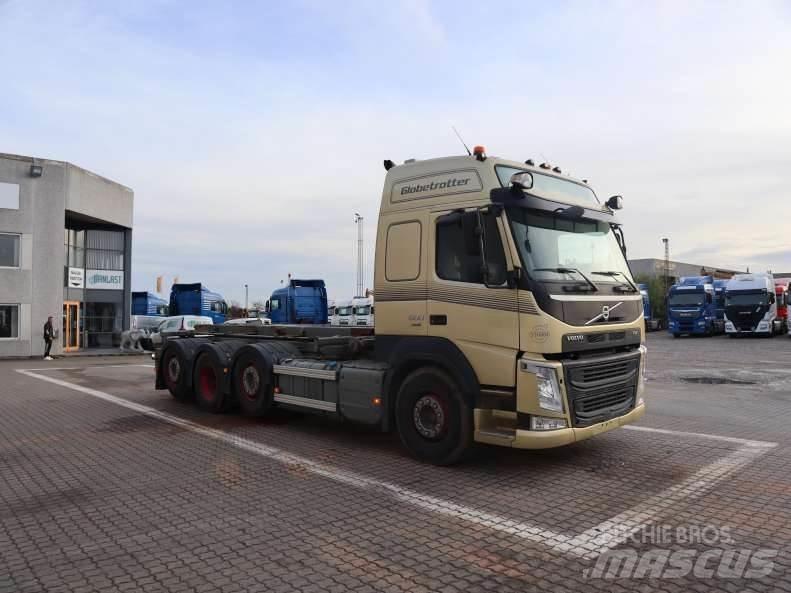 Volvo FM 500 EURO 6 Camiões caixa desmontável com elevador de cabo