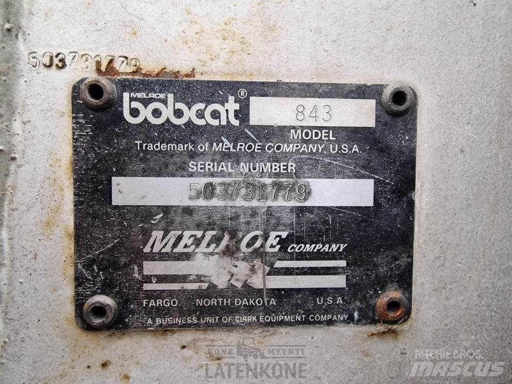 Bobcat 843 Carregadoras de direcção deslizante