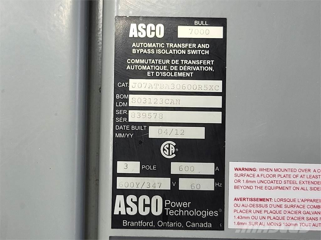 Asco J07ATBA30600R5XC Construção - Outros
