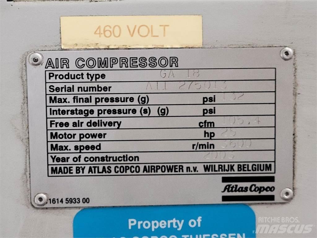Atlas Copco GA18 Compressores
