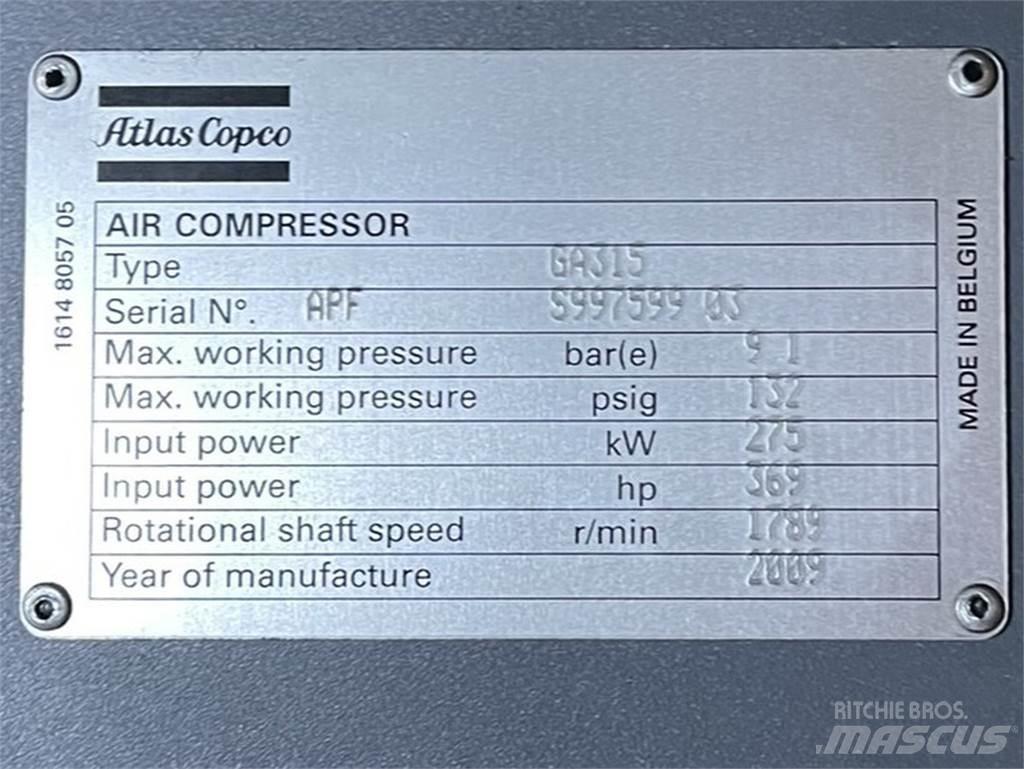 Atlas Copco GA315 Compressores