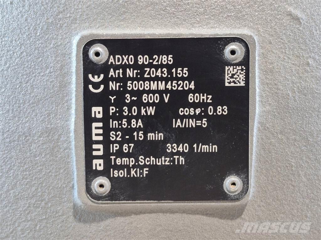  AUMA ADX0 90-2/85 Construção - Outros
