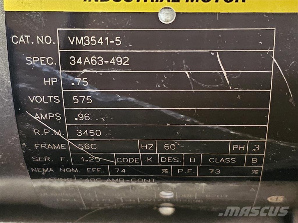 Baldor VM3541-5 Motores industriais