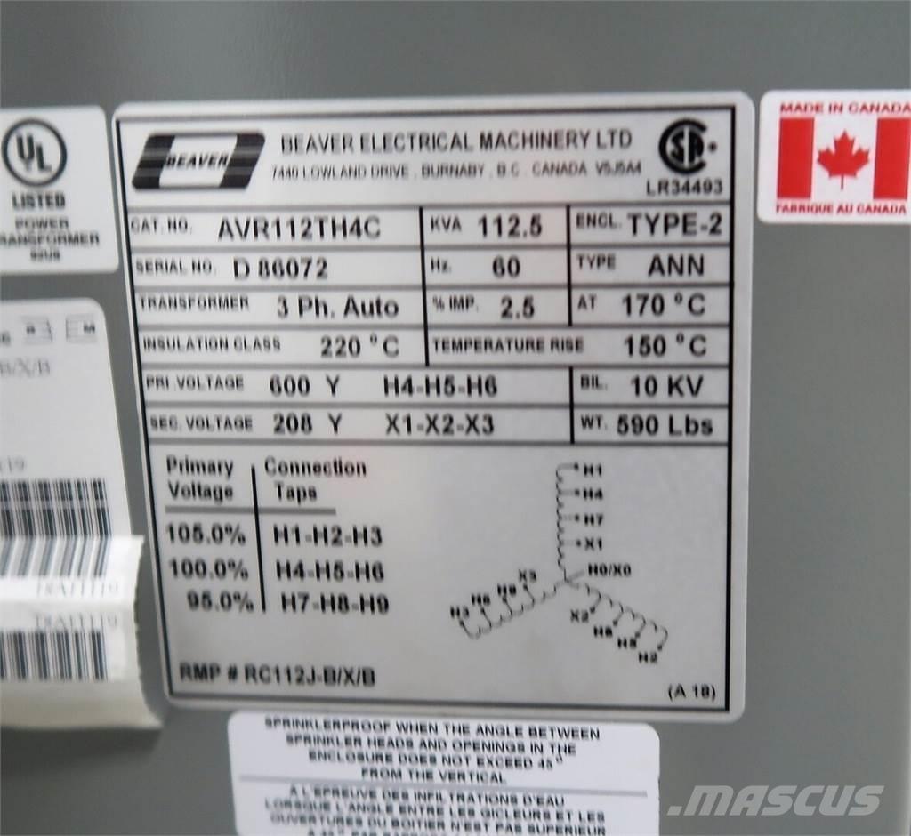  BEAVER AVR112TH4C Construção - Outros
