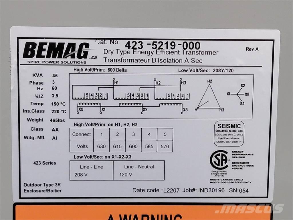  BEMAG 423-5219-000 Construção - Outros

