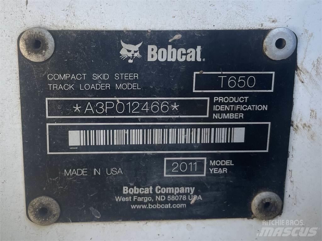 Bobcat T650 Carregadoras de direcção deslizante