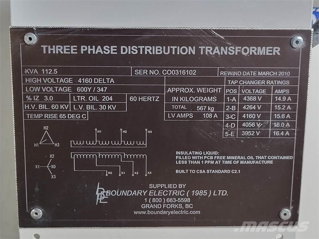  BOUNDARY ELECTRIC Construção - Outros
