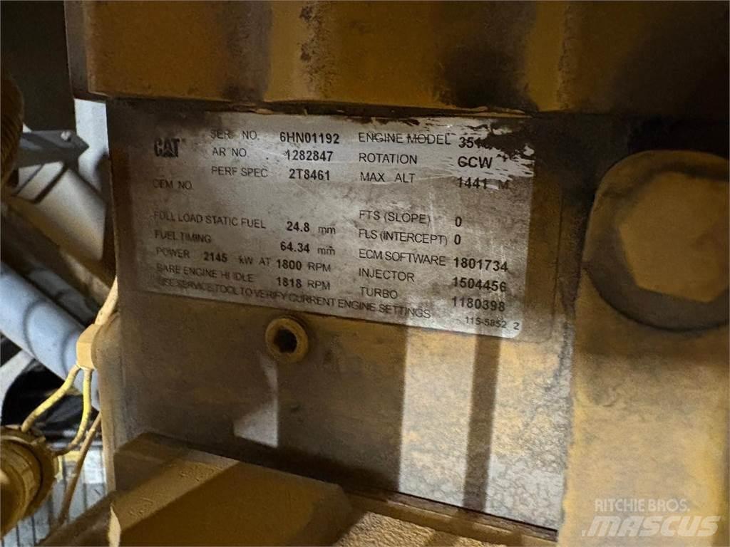 CAT 3516B Geradores Diesel